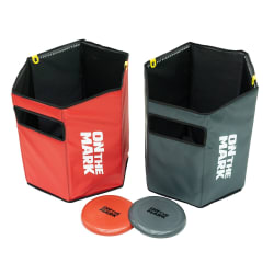 On The Mark 2-in-1 Disc Slam/Bean Bag Game
