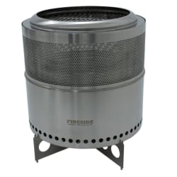 Fireside Stainless Steel Fire Pit and Braai