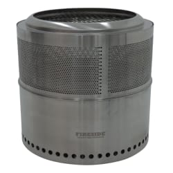 Fireside Stainless Steel Fire Pit and Braai