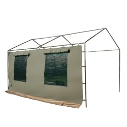 Tentco Jumbo Gazebo Side wall with 2 Windows