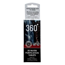 360 Degrees Water Purification Tablets