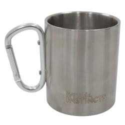 Natural Instincts 300ML Stainless Steel Carabiner Mug