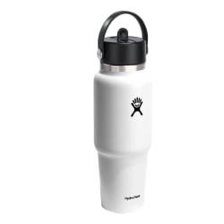 Hydro Flask 946 ml Travel Bottle Flex Straw Cap White