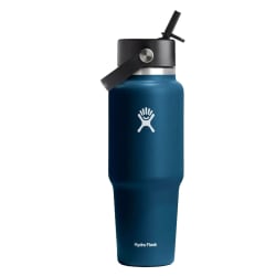 Hydro Flask 946 ml Travel Bottle Flex Straw Cap Indigo
