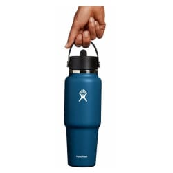 Hydro Flask 946 ml Travel Bottle Flex Straw Cap Indigo