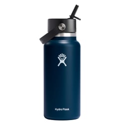 HYDRO FLASK 946 ml WIDE MOUTH FLEX STRAW CAP(32oz) Indigo