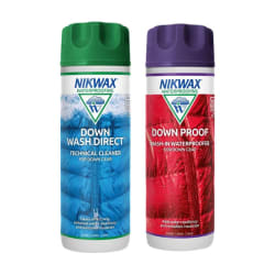 Nikwax Downwash + Downproof 300ml Twin Pack