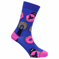 Sock Doctor Donut Kitty Socks