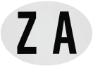 Small ZA Sticker, product, thumbnail for image variation 1