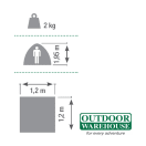 Natural Instincts Flash Shower/Toilet Tent, product, thumbnail for image variation 2