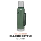 Stanley Classic Vacuum 1L Hammertone Green Flask, product, thumbnail for image variation 3