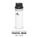 Stanley Classic Trigger Action Mug 355ml Polar, product, thumbnail for image variation 2