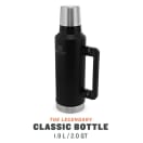 Stanley Classic Vacuum 1.9L Matte Black Flask, product, thumbnail for image variation 4