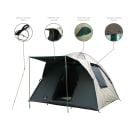 Tentco Senior Safari Bow Deluxe Canvas Tent, product, thumbnail for image variation 3