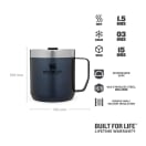 Stanley Classic Camp Mug 350ml Nightfall, product, thumbnail for image variation 3