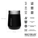 Stanley Everyday Go Tumbler Matt Black 295ml, product, thumbnail for image variation 3