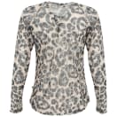 African Nature Leopard Burnout Long Sleeve Tee, product, thumbnail for image variation 2