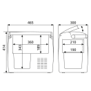 Dometic CDF 18 DC Fridge/Freezer, product, thumbnail for image variation 2