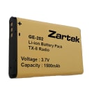 Zartek TX-8 spare battery, product, thumbnail for image variation 1