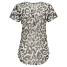 African Nature Women's Leopard Short sleeve Burnout, product, thumbnail for image variation 2