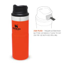 Stanley Classic Trigger Action Mug 470ml Blaze Orange, product, thumbnail for image variation 5