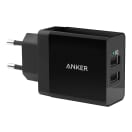 Anker 2-Port USB Wall Charger 24W Black, product, thumbnail for image variation 1