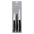 Victorinox Swiss Classic Zest 3 Piece Paring Set Black - Sleeve, product, thumbnail for image variation 1