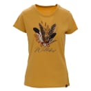 Wildebees Women's Feather Floral Tee, product, thumbnail for image variation 1