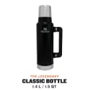 Stanley Classic Vacuum 1.4L Matte Black Flask, product, thumbnail for image variation 2