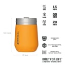 Stanley Everyday Go Tumbler Saffron 295ml, product, thumbnail for image variation 3