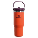 Stanley IceFlow Flip Straw Tumbler 890ml Tigerlily Plum, product, thumbnail for image variation 1