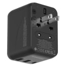 Momax 1-World 20W 3-Port + AC Travel Adapter Black, product, thumbnail for image variation 2