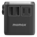 Momax 1-World 70W GaN 5-Port + AC Travel Adapter Black, product, thumbnail for image variation 3