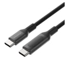 Momax EliteLink USB-C to USB-C PD 100W Braided Cable with LED Display 1.2m Black, product, thumbnail for image variation 2