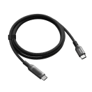 Momax EliteLink USB-C to USB-C PD 100W Braided Cable with LED Display 1.2m Black, product, thumbnail for image variation 3