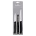 Victorinox Swiss Classic Zest 3 Piece Paring Set Black - Sleeve