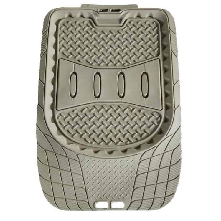 TrailBoss Front Rubber Vehicle Floor Mat - 2 Piece - default