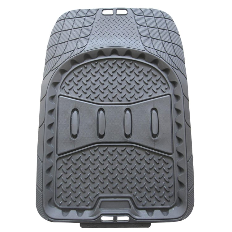 TrailBoss Front Rubber Vehicle Floor Mat 2 Piece 1002632 Outdoor