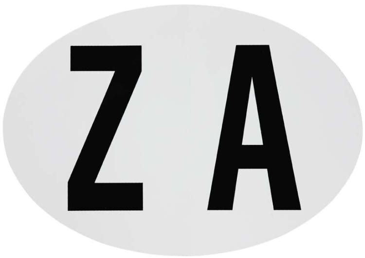 Small ZA Sticker - default