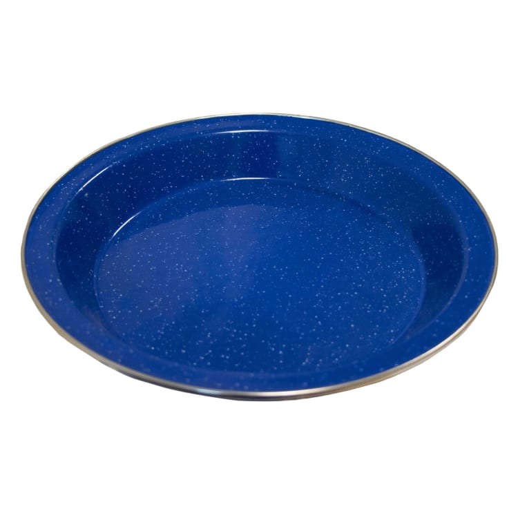 Natural Instincts Enamel Plate Large Blue - default