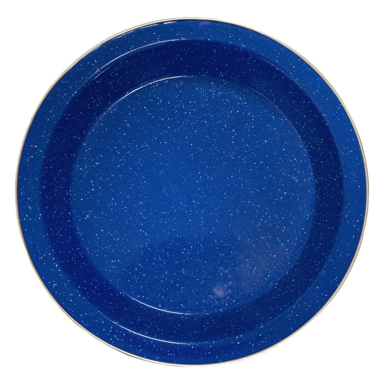 Natural Instincts Enamel Plate Large Blue - default