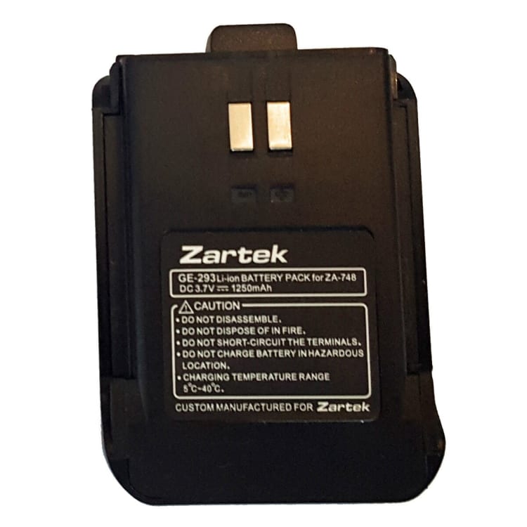 Zartek ZA-748 spare battery - default