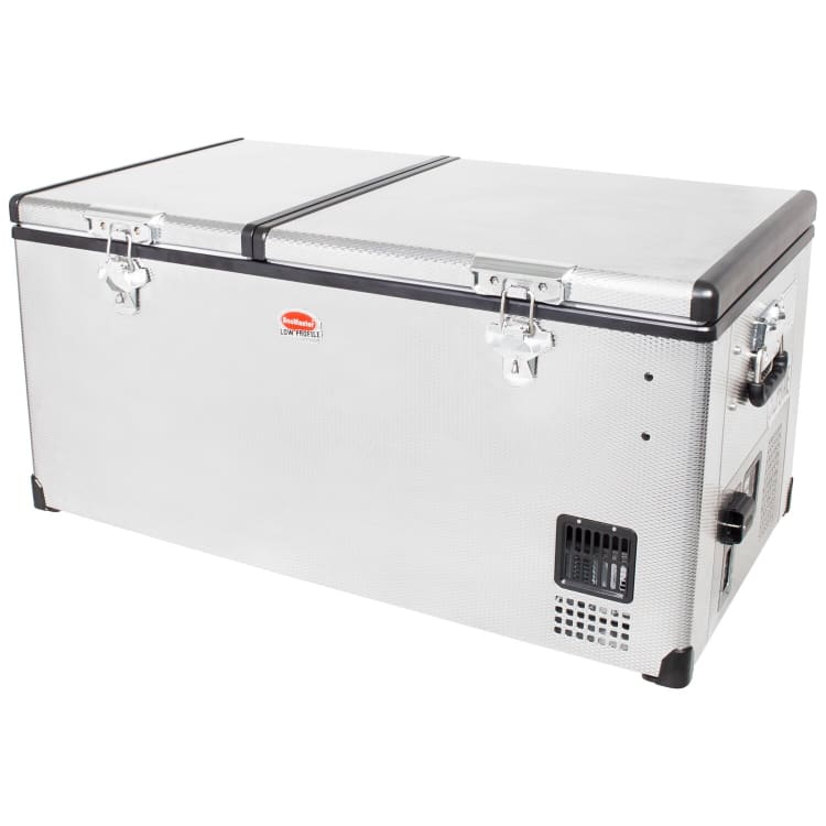 Snomaster 92.5 Litre AC/DC Low-Profile Dual Compartment Fridge/Freezer - default