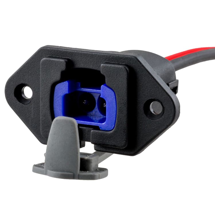 National Luna Panel Mount Housing to suit snap-on connector - default