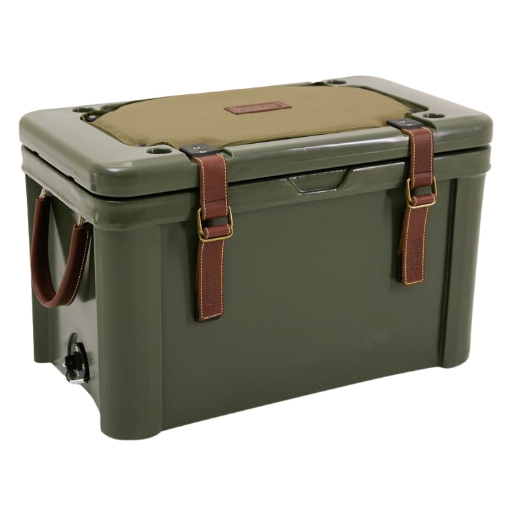 Rogue 45L Ice Cooler With Canvas Seat Cover and Leather Fittings - default