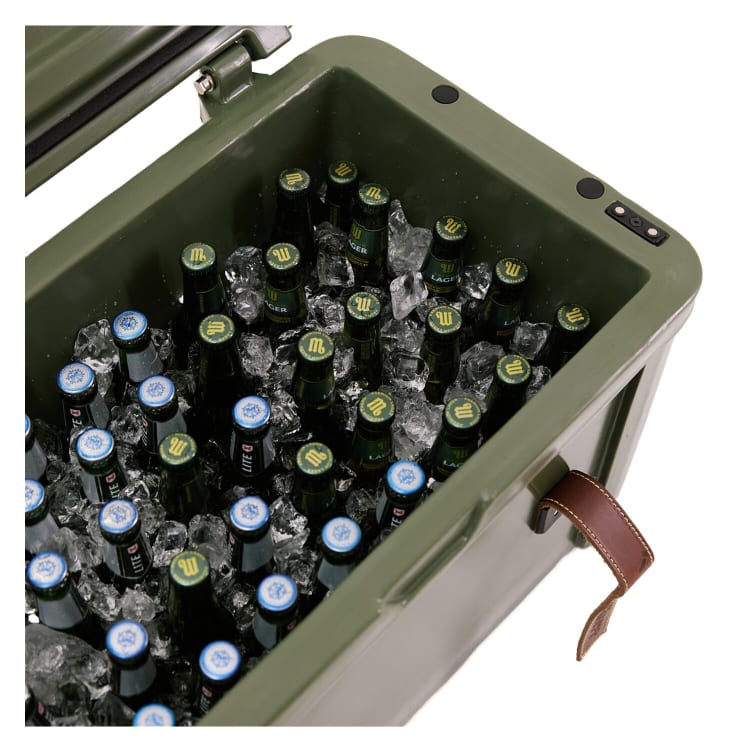 Rogue 45L Ice Cooler With Canvas Seat Cover and Leather Fittings - default