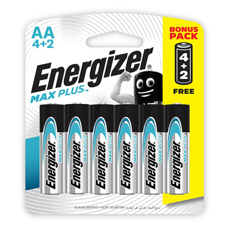 Energizer MAXPLUS AA - 6 Pack 4+2 Free - default