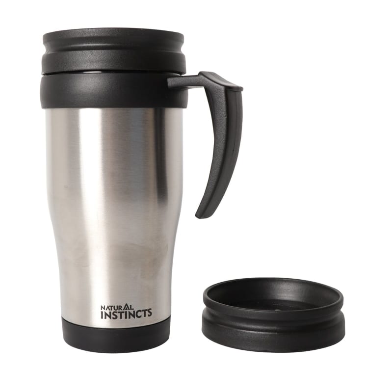 Natural Instincts Double Wall Stainless Steel Mug 450ml - default