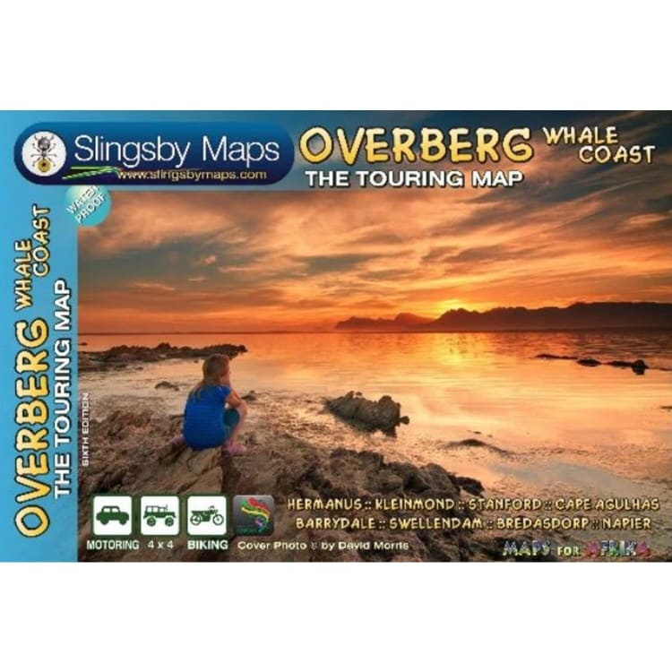 Slingsby Overberg Whale Coast Touring Map - default