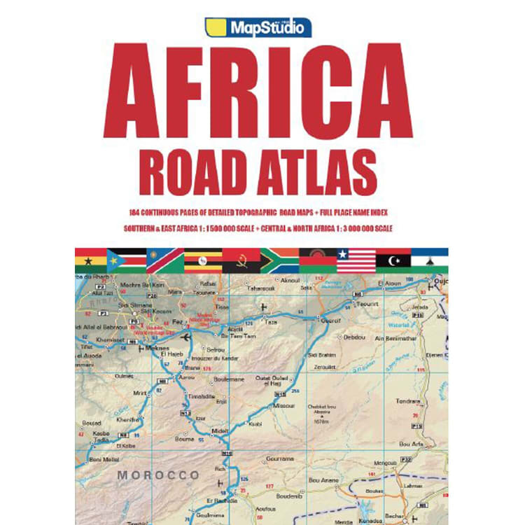 Map Studio Road Atlas Africa 3rd Edition - default